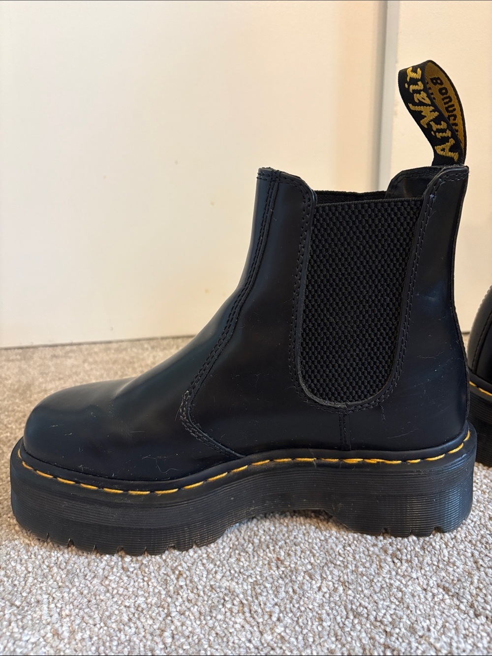 Dr. Martens Platform Chelsea Boots - Picture 7 of 11